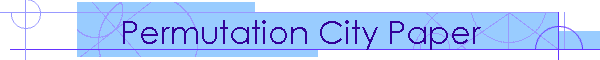 Permutation City Paper